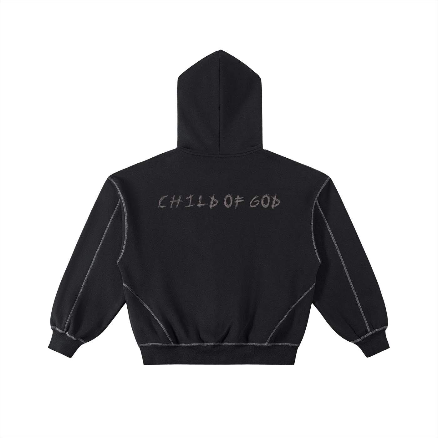 "C.O.G" SK Boxy Zip Hoodie
