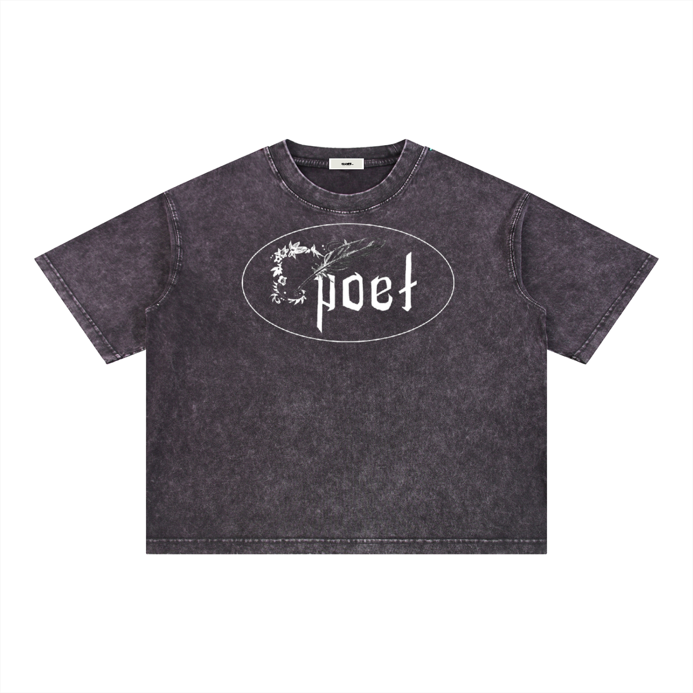 SK Stone-wash Boxy T-Shirt