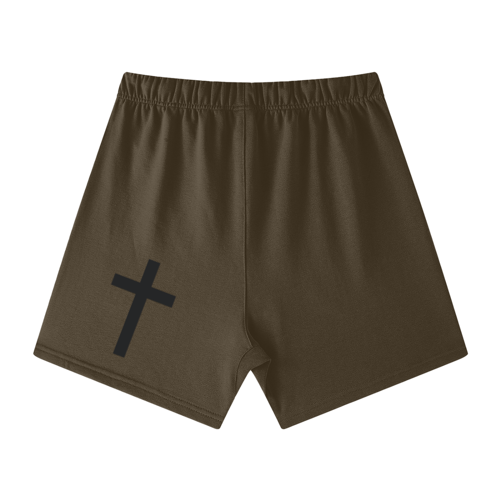 SK loose-fit Cotton Shorts