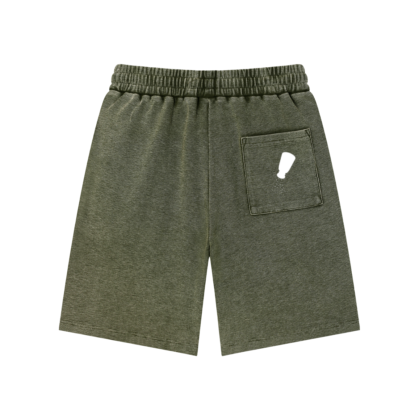 "poetic" SK Stone-wash Shorts