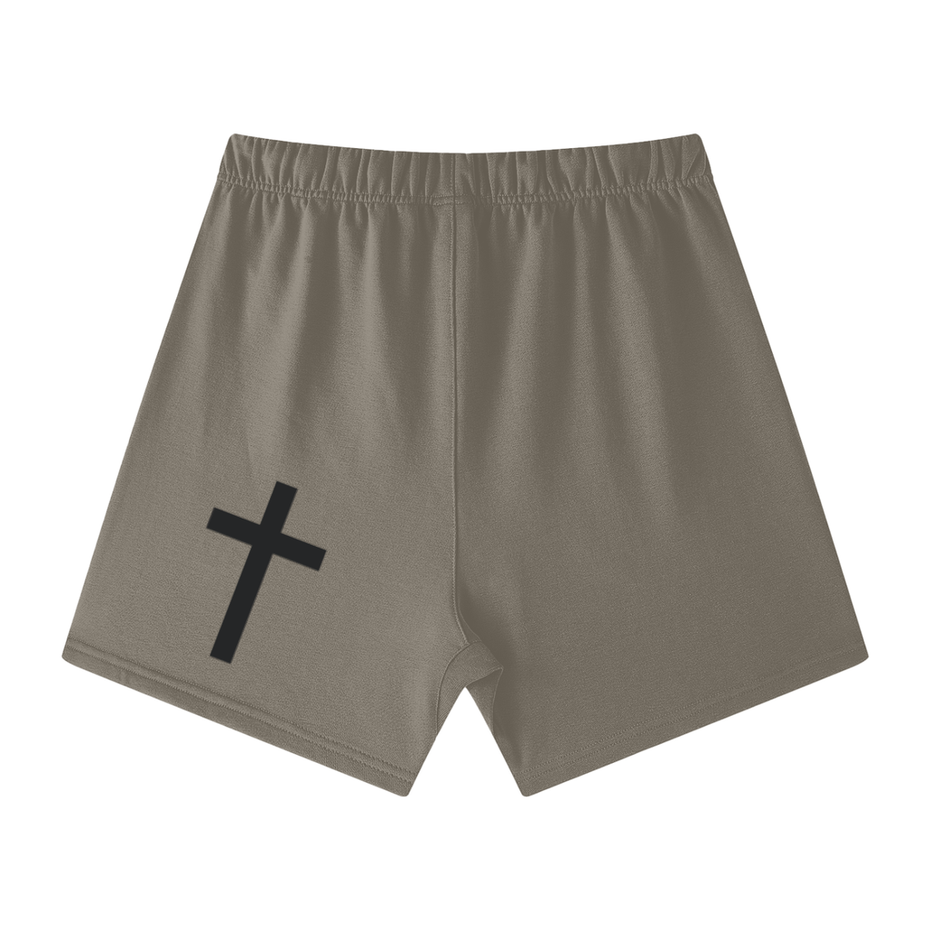 SK loose-fit Cotton Shorts