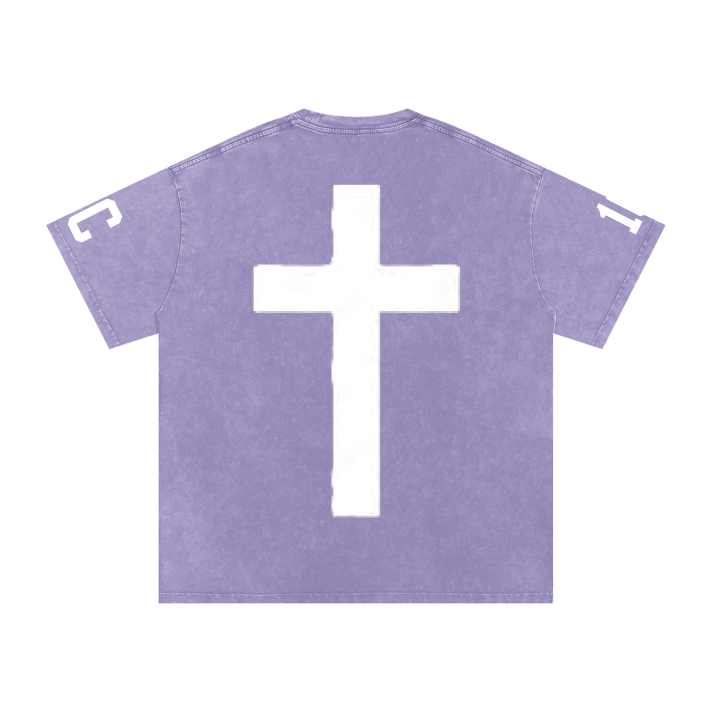 "glory to God" SK Stone-washed  T-Shirt