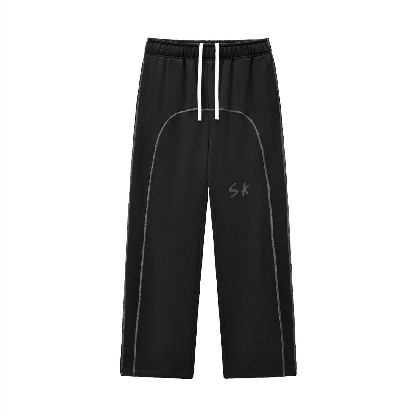"C.O.G" SK Contrast-Stitched  Sweatpants