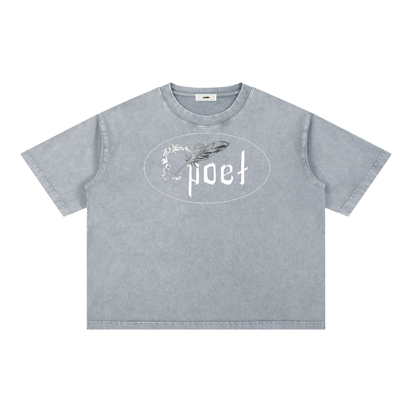 SK Stone-wash Boxy T-Shirt