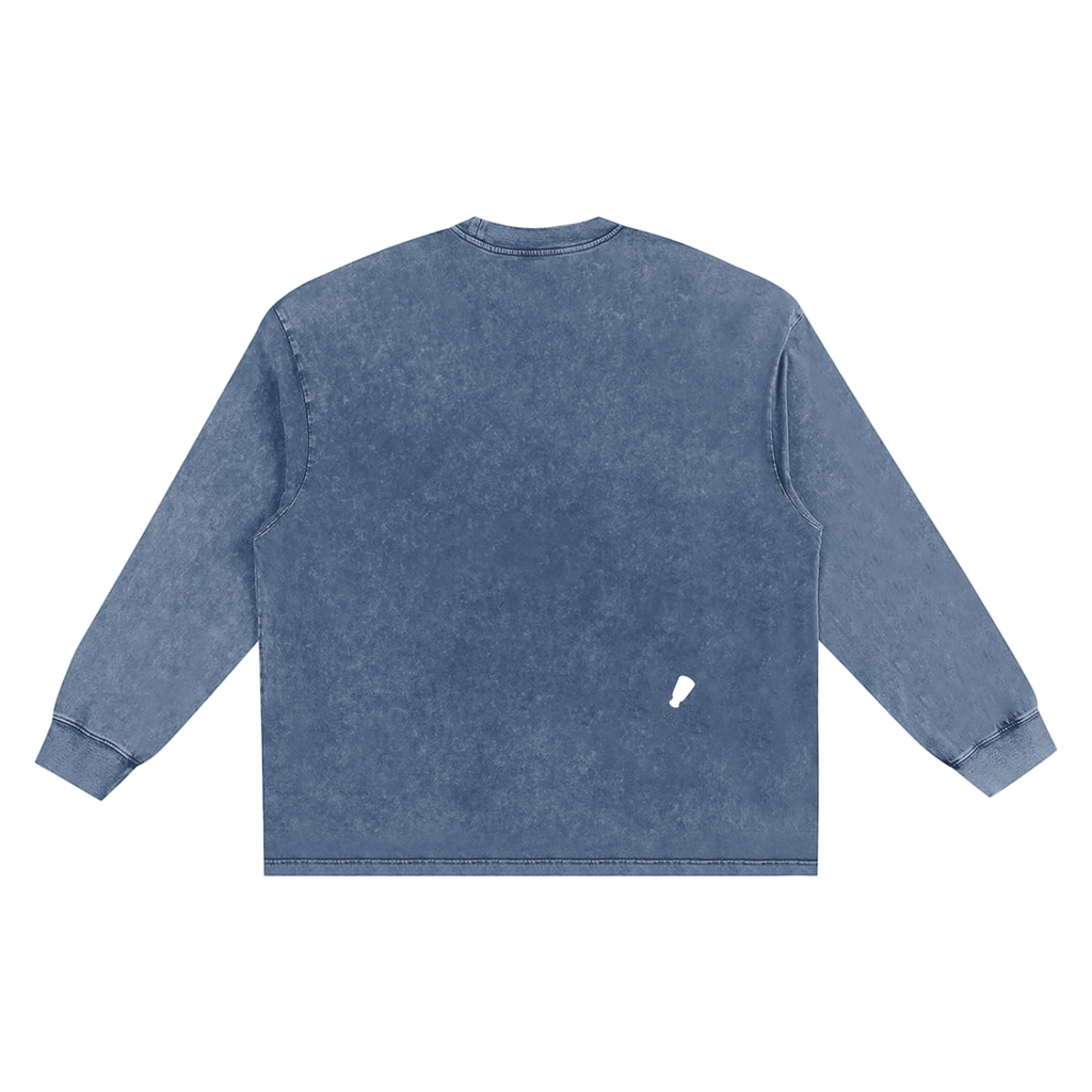 "due date" SK Stone-washed  T-Shirt