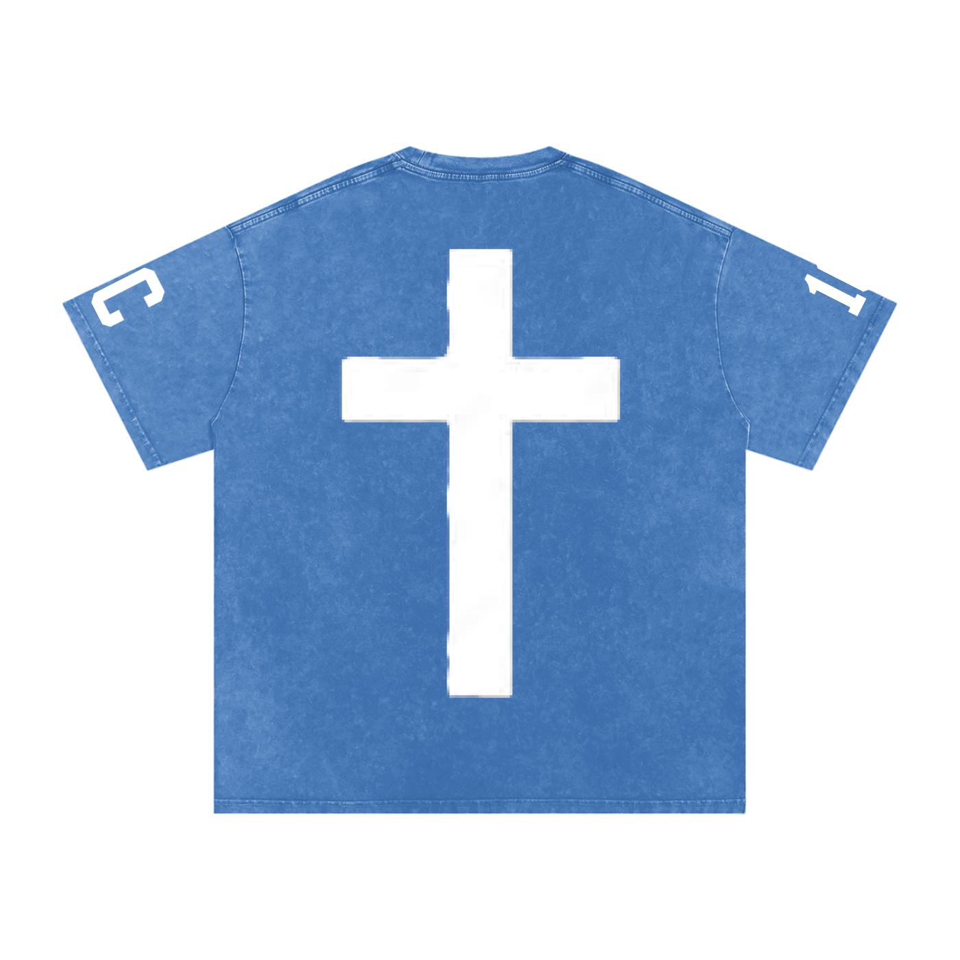 "glory to God" SK Stone-washed  T-Shirt