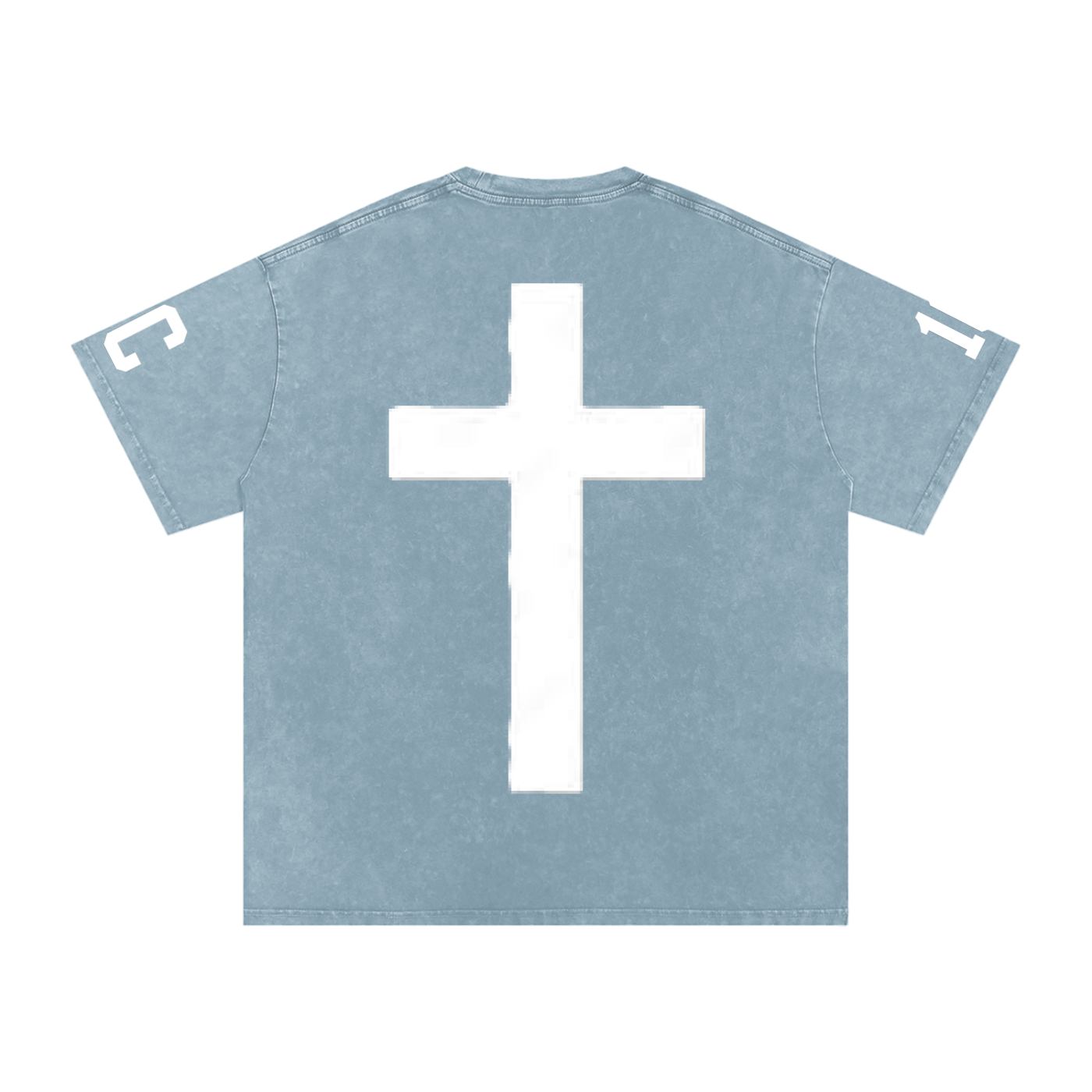 "glory to God" SK Stone-washed  T-Shirt