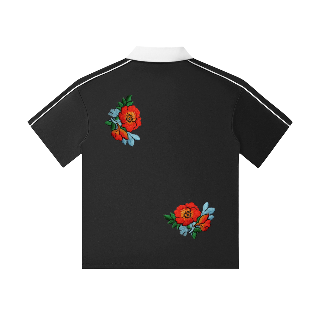 "roses" SK Polo Shirt