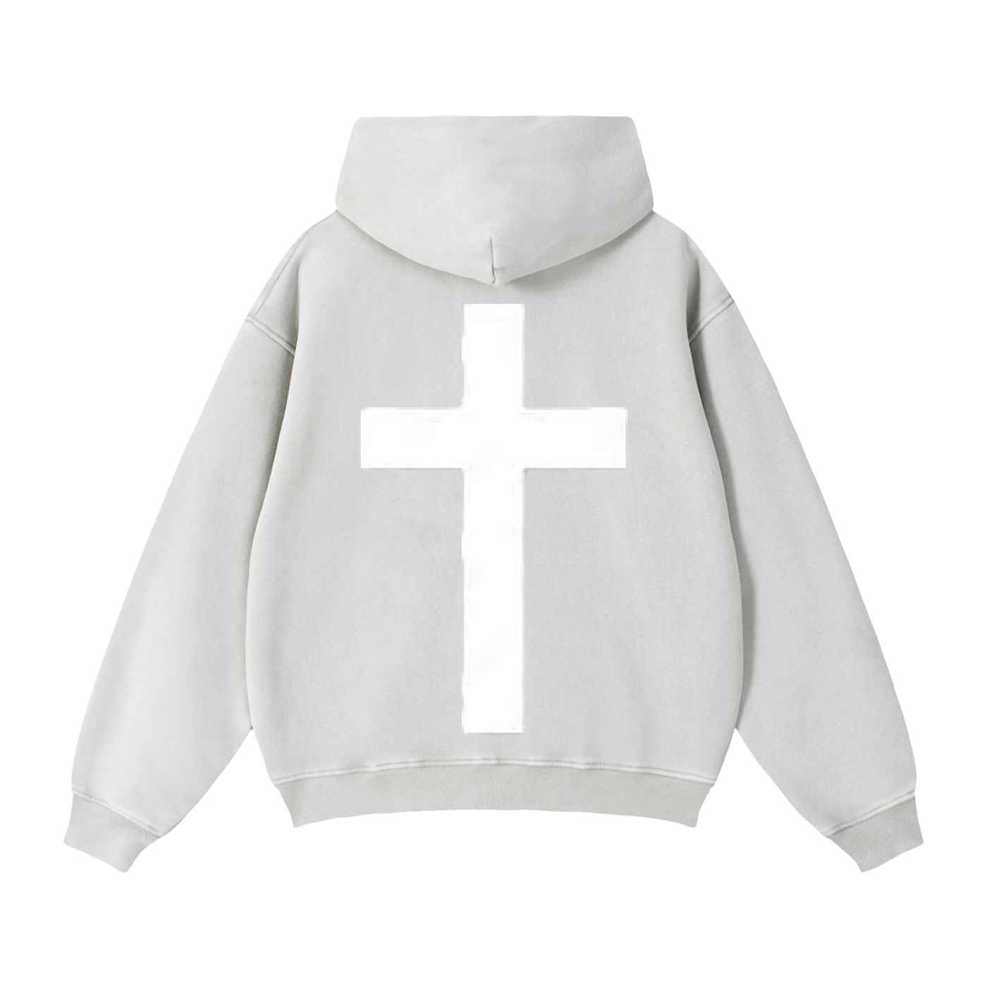 Zip-Through Boxy Fleece Hoodie
