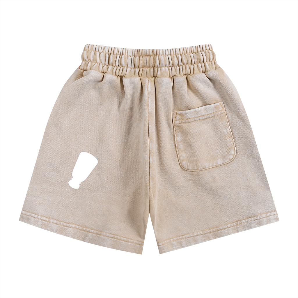 SK Stone-washed Kids' Shorts