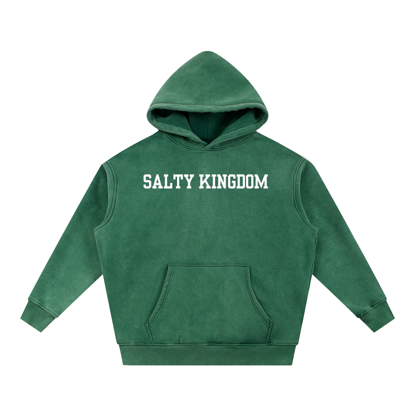 Salty Kingdom Stone-washed Oversize Hoodie