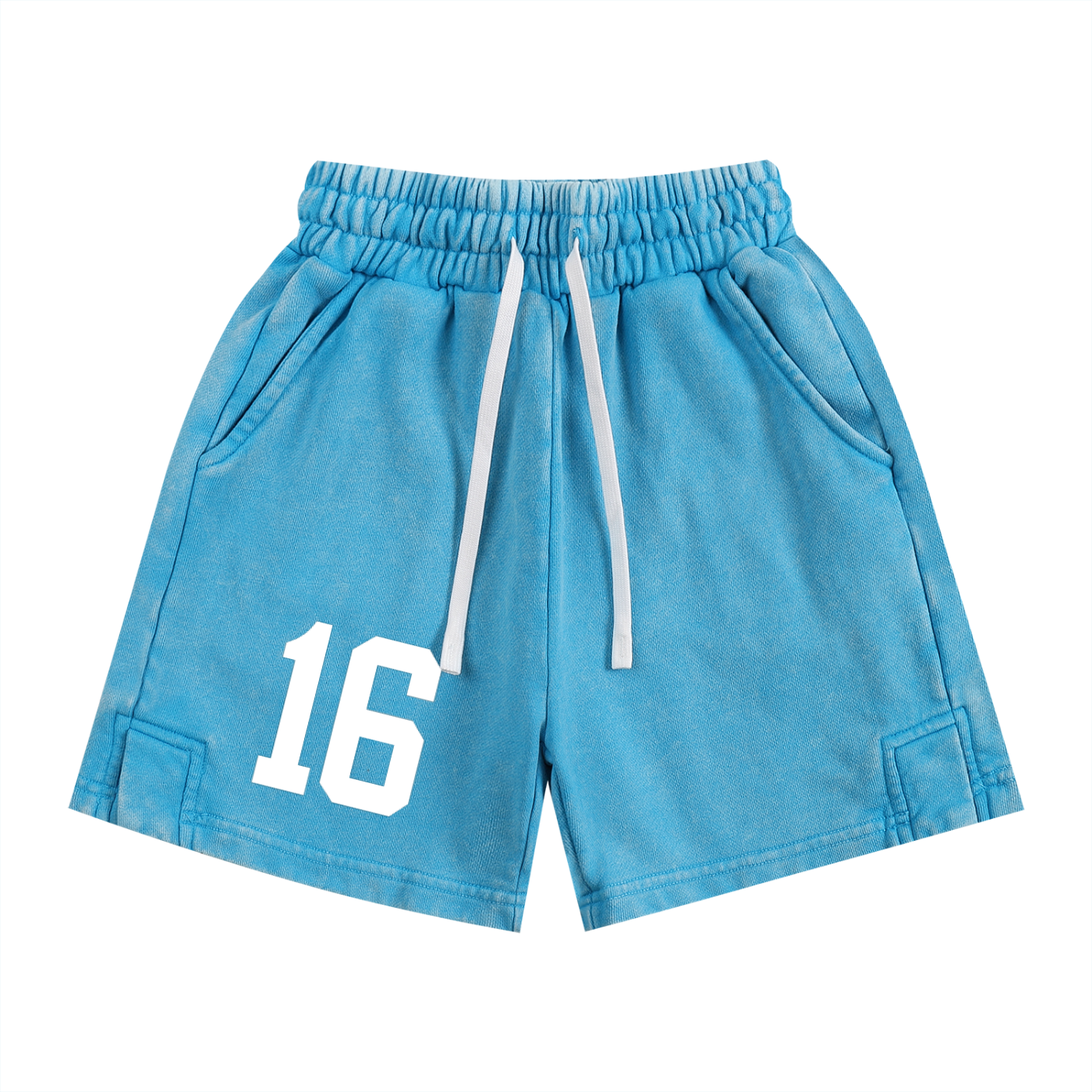SK Stone-washed Kids' Shorts