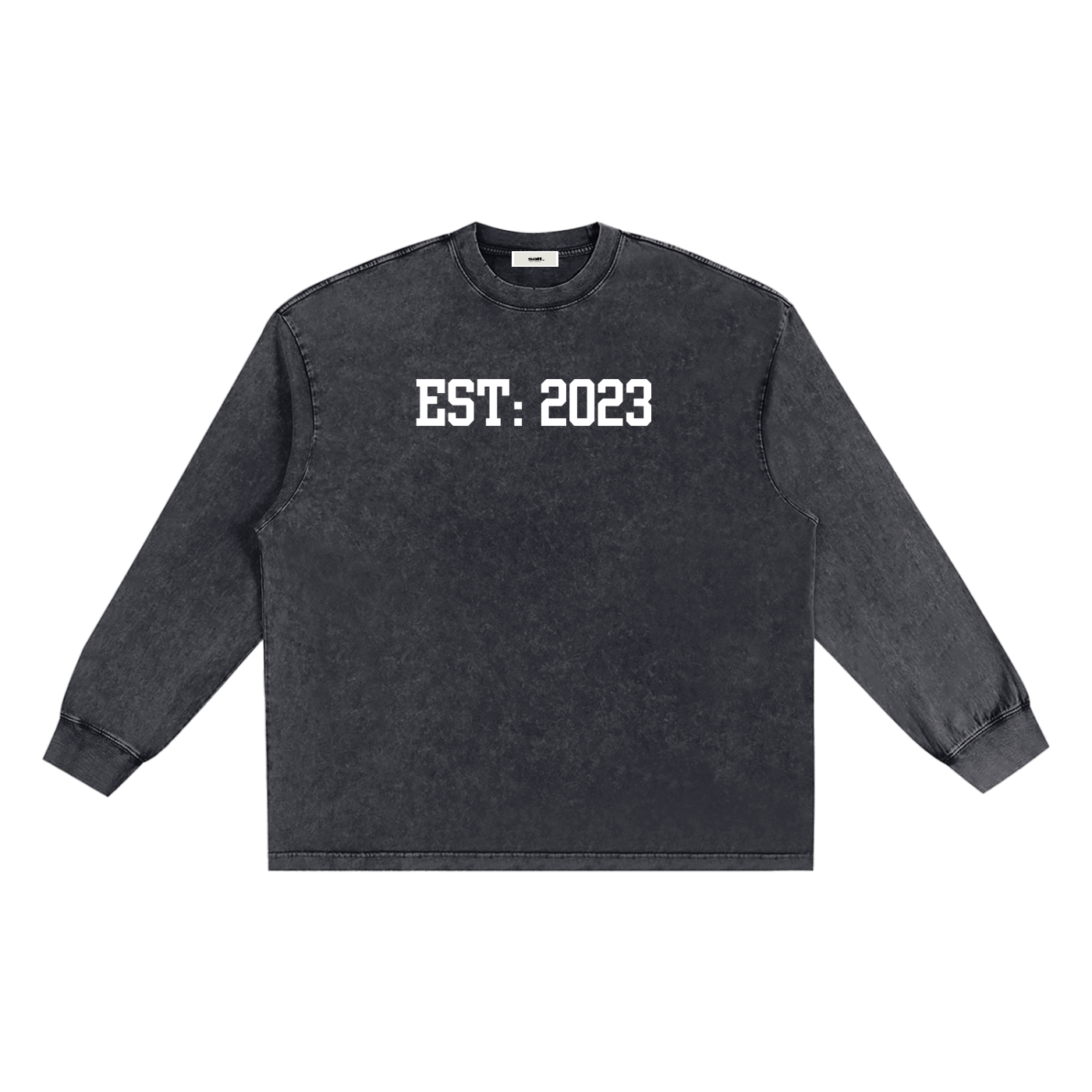 "due date" SK Stone-washed  T-Shirt