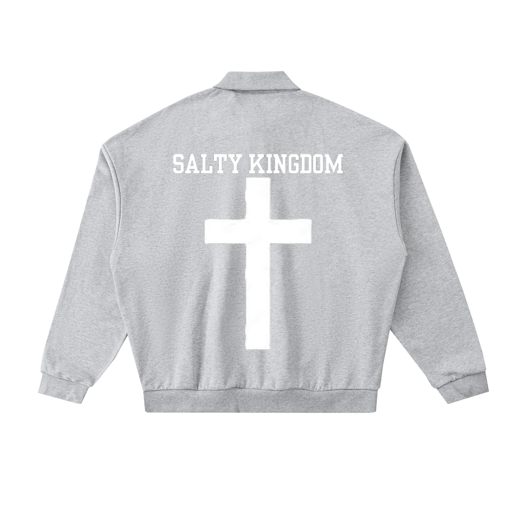 "Christ alone" SK Polo Sweatshirt