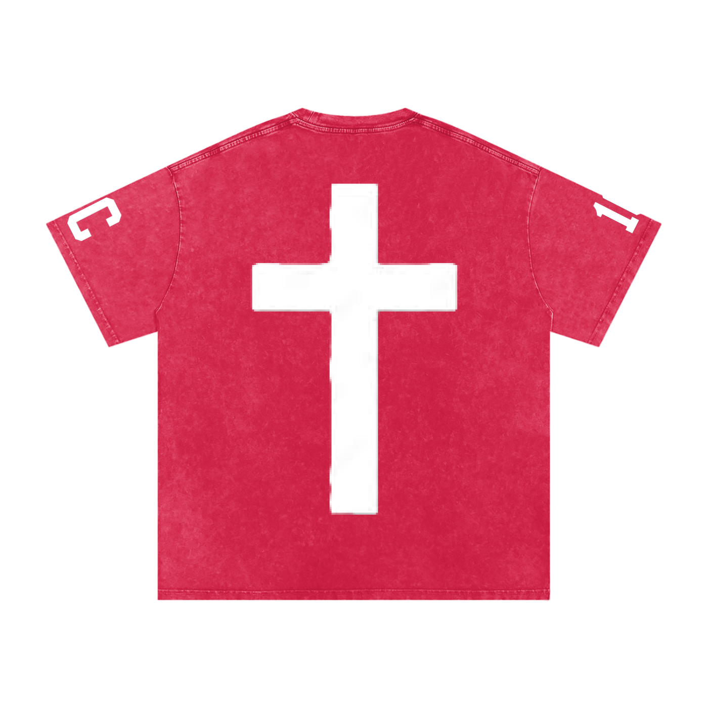 "glory to God" SK Stone-washed  T-Shirt