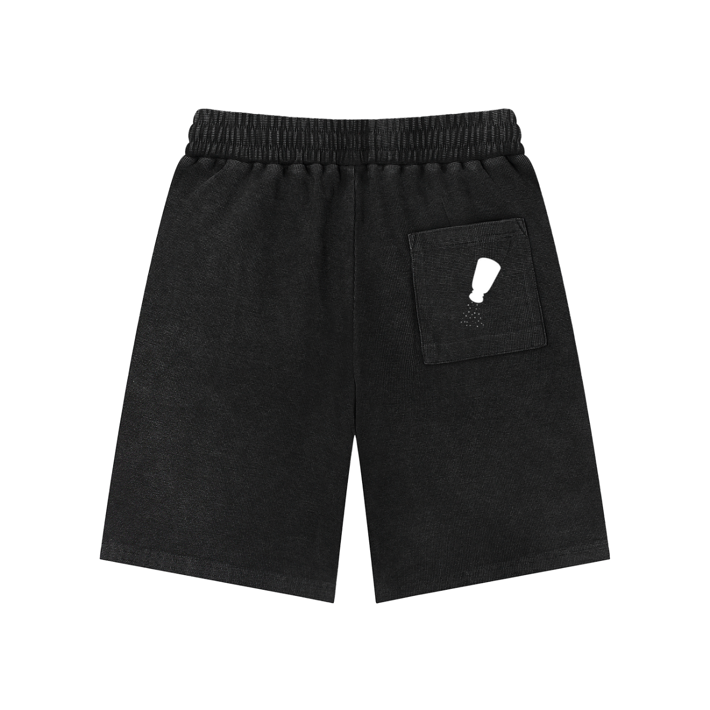 "poetic" SK Stone-wash Shorts