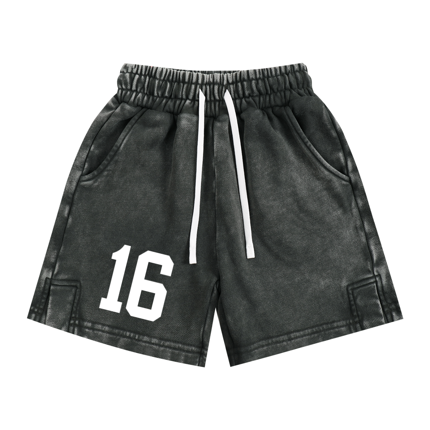 SK Stone-washed Kids' Shorts
