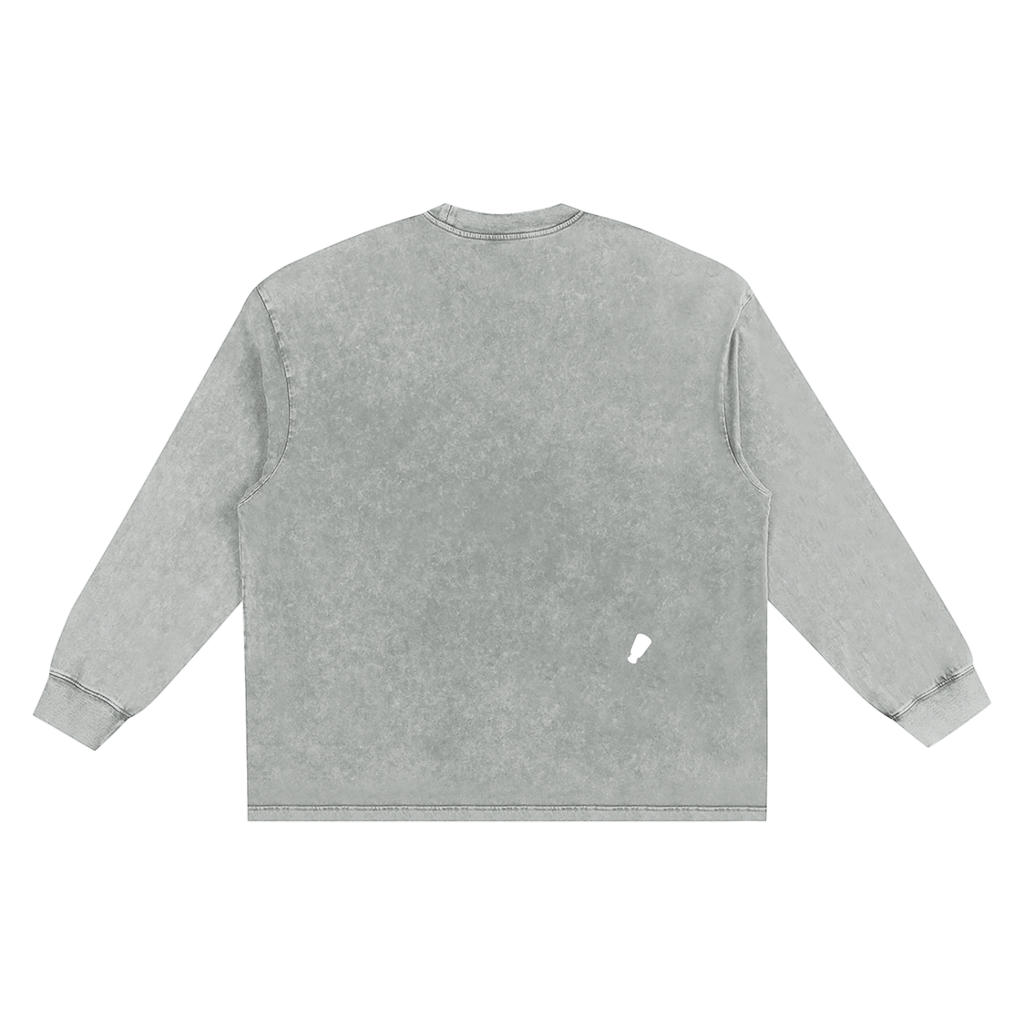 "due date" SK Stone-washed  T-Shirt