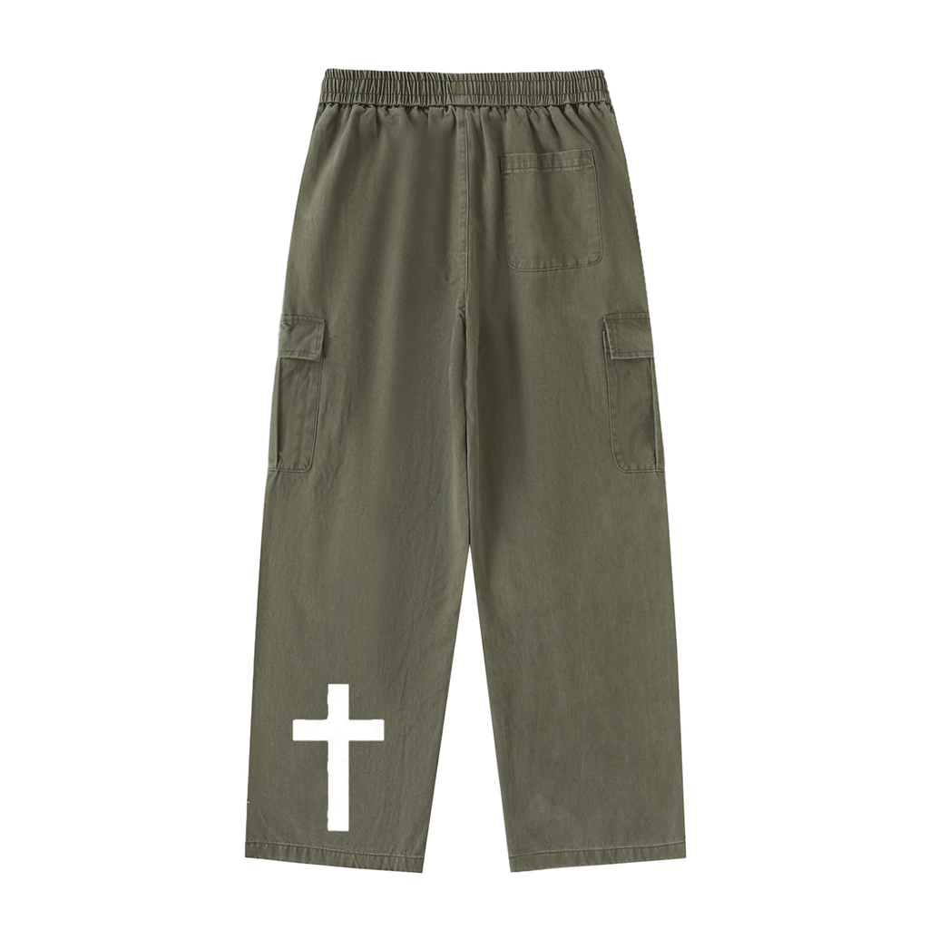 SK Drawstring Cargo Pants