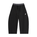 Sk Plaid Waistband Barrel Sweatpants