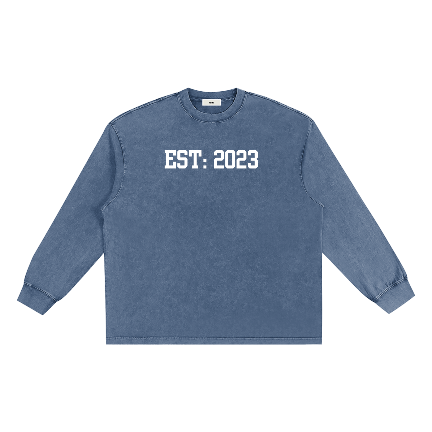 "due date" SK Stone-washed  T-Shirt