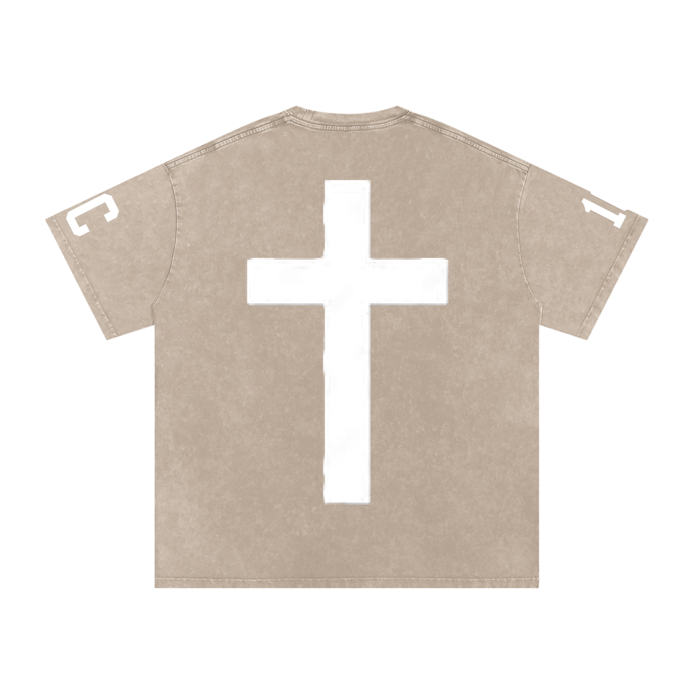 "glory to God" SK Stone-washed  T-Shirt
