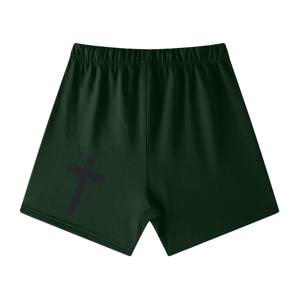 SK loose-fit Cotton Shorts