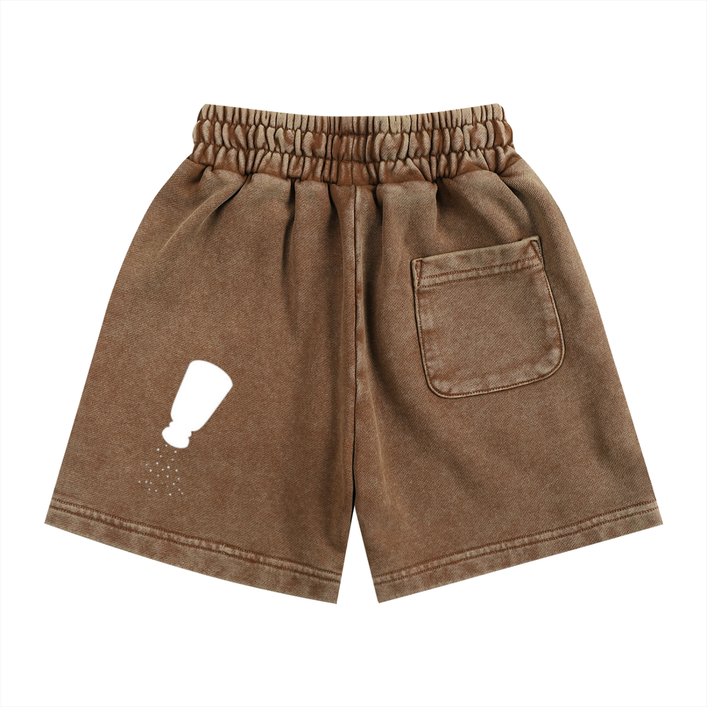 SK Stone-washed Kids' Shorts