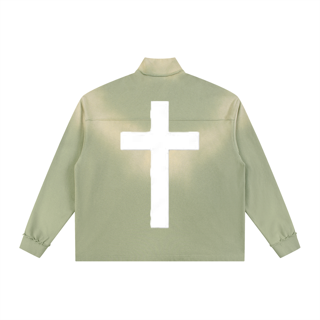 "Christ Alone" Sun-fade Quarter-Zip