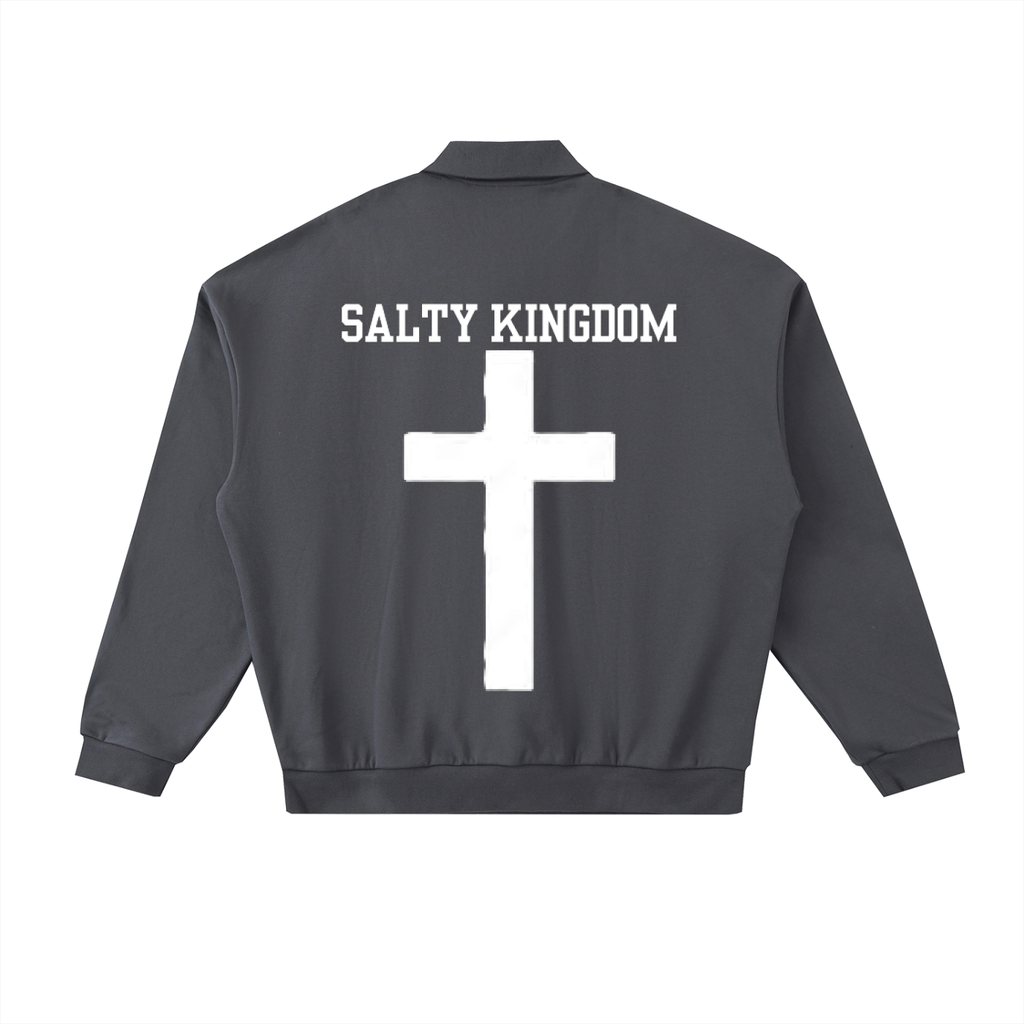 "Christ alone" SK Polo Sweatshirt
