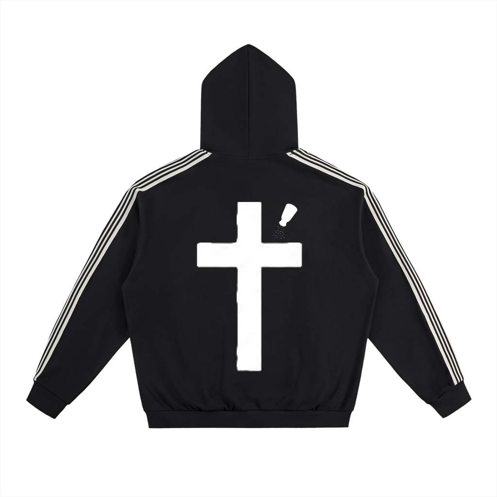 SK Striped Contrast Hoodie
