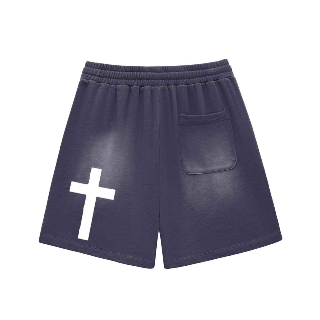 "Christ Alone" SK Sun-fade Shorts