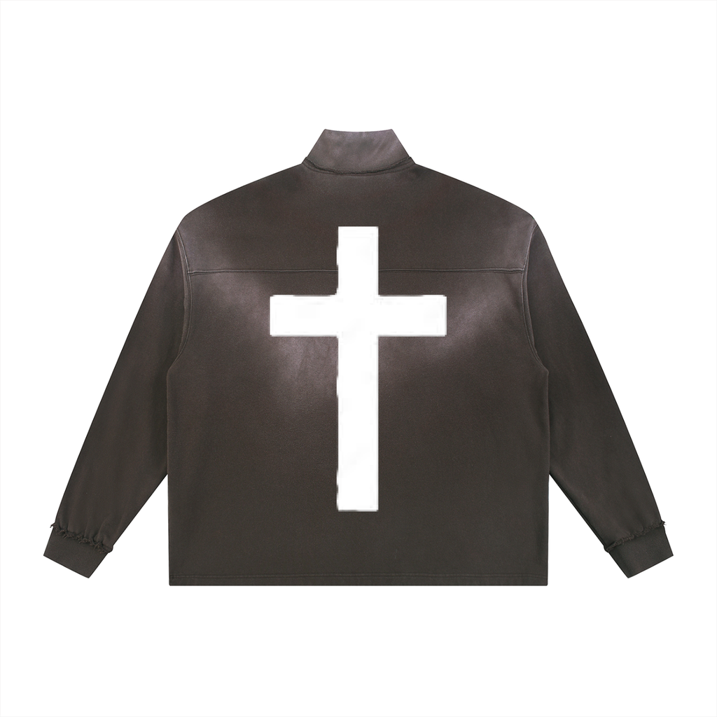 "Christ Alone" Sun-fade Quarter-Zip