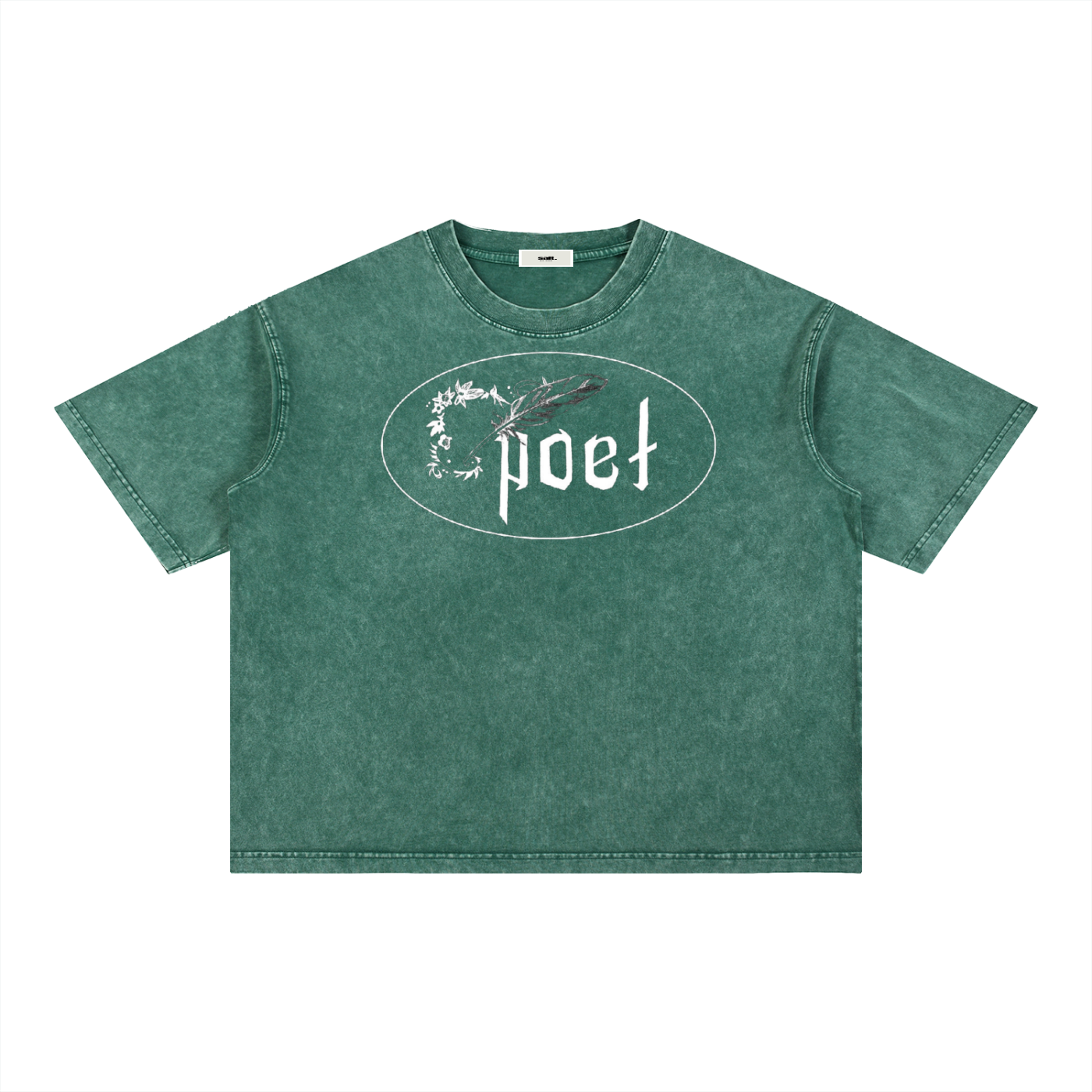 SK Stone-wash Boxy T-Shirt