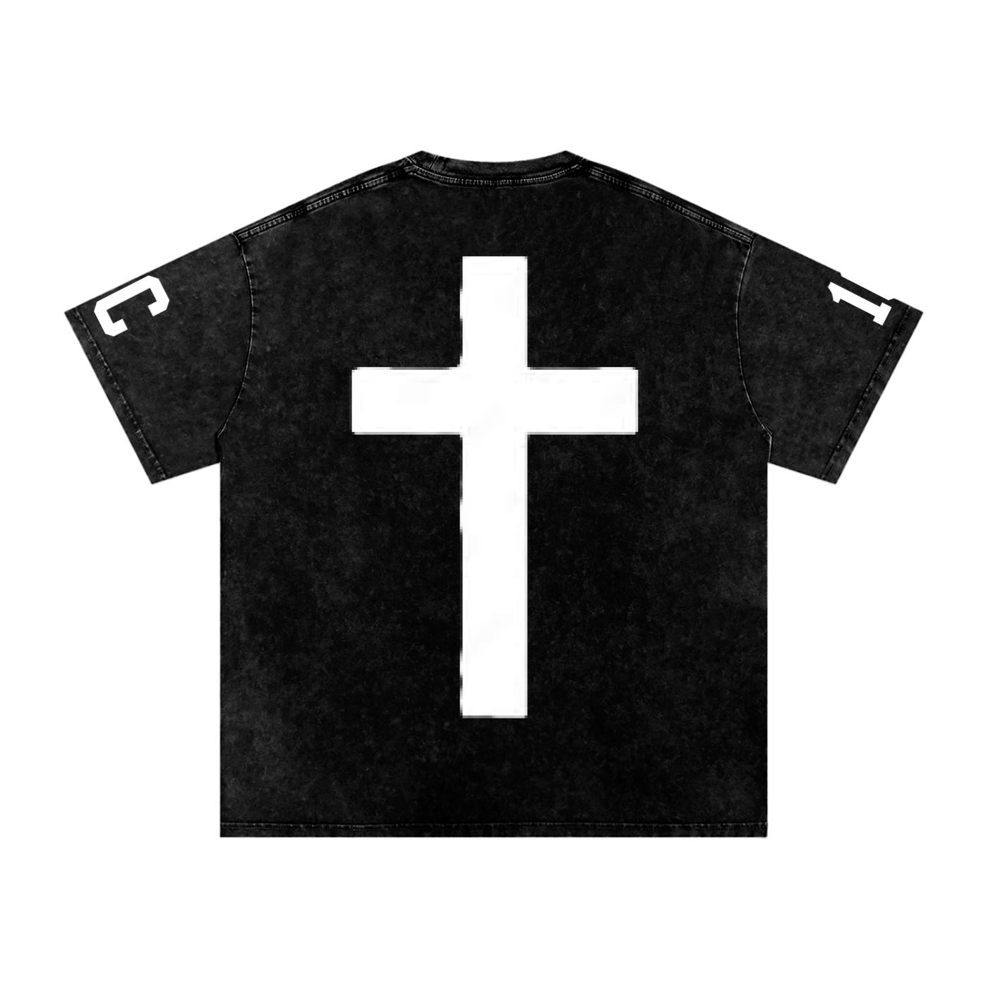 "glory to God" SK Stone-washed  T-Shirt