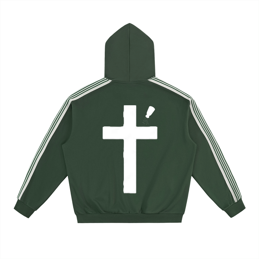 SK Striped Contrast Hoodie