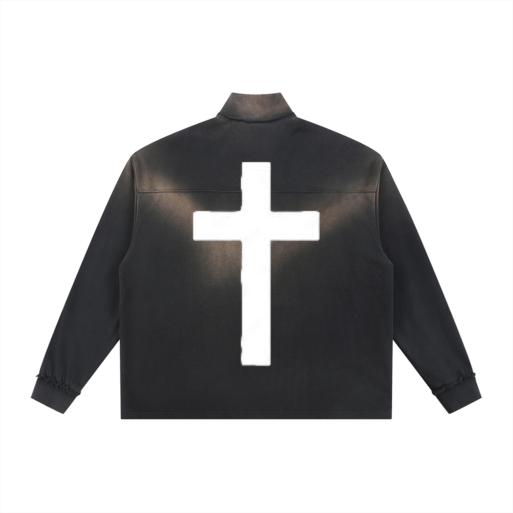 "Christ Alone" Sun-fade Quarter-Zip