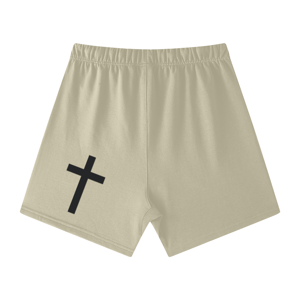 SK loose-fit Cotton Shorts