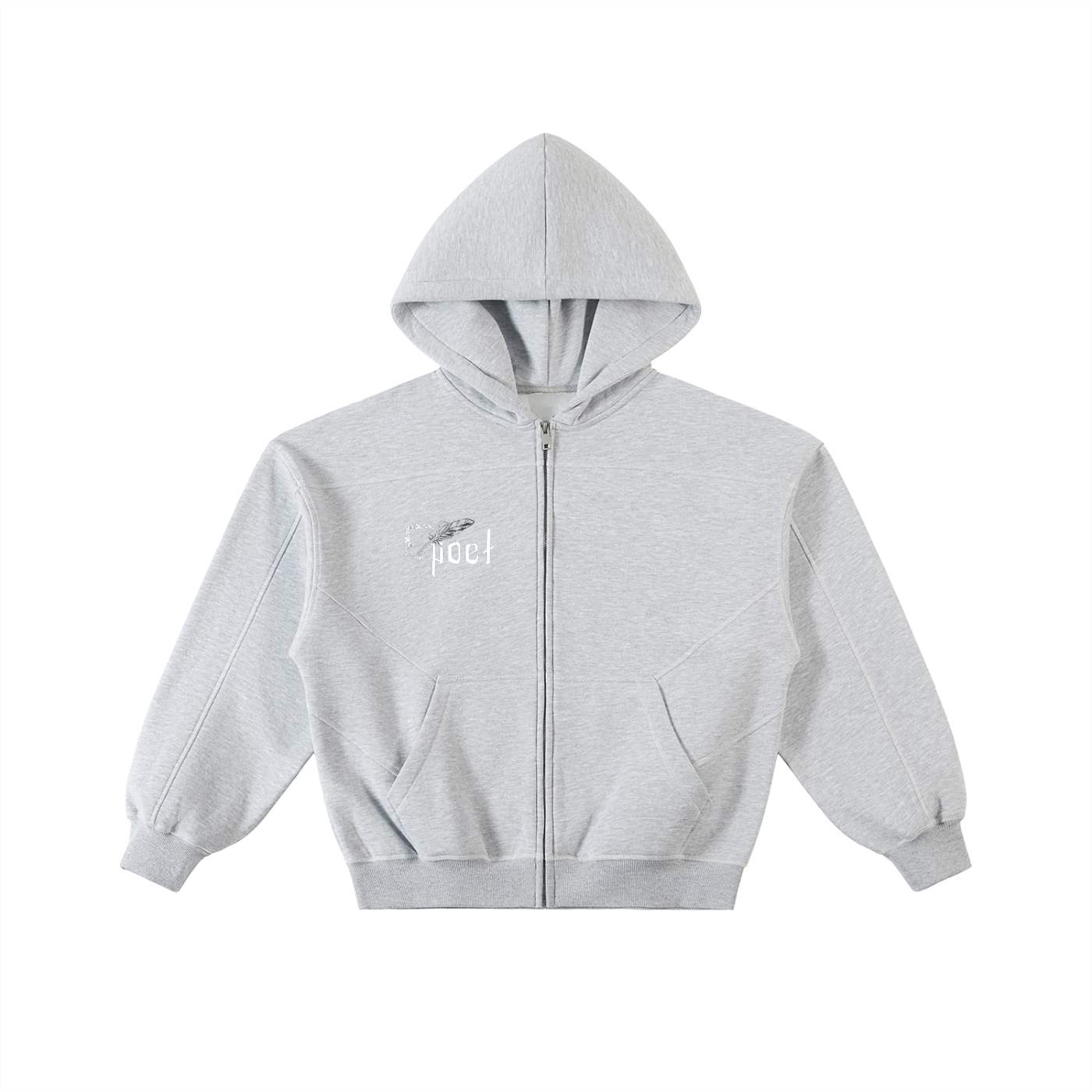 "Poetic" SK Zip Hoodie