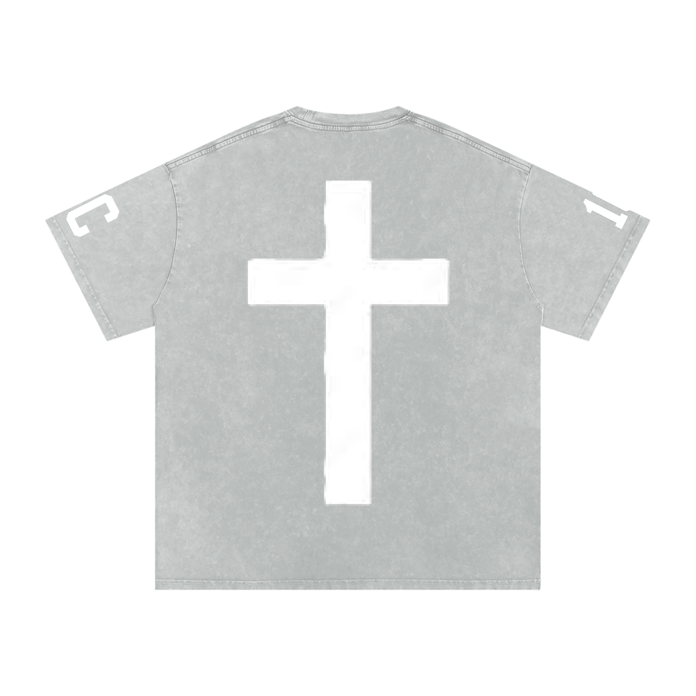 "glory to God" SK Stone-washed  T-Shirt