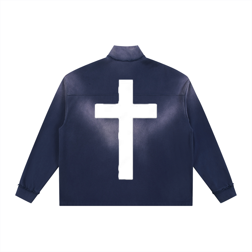 "Christ Alone" Sun-fade Quarter-Zip