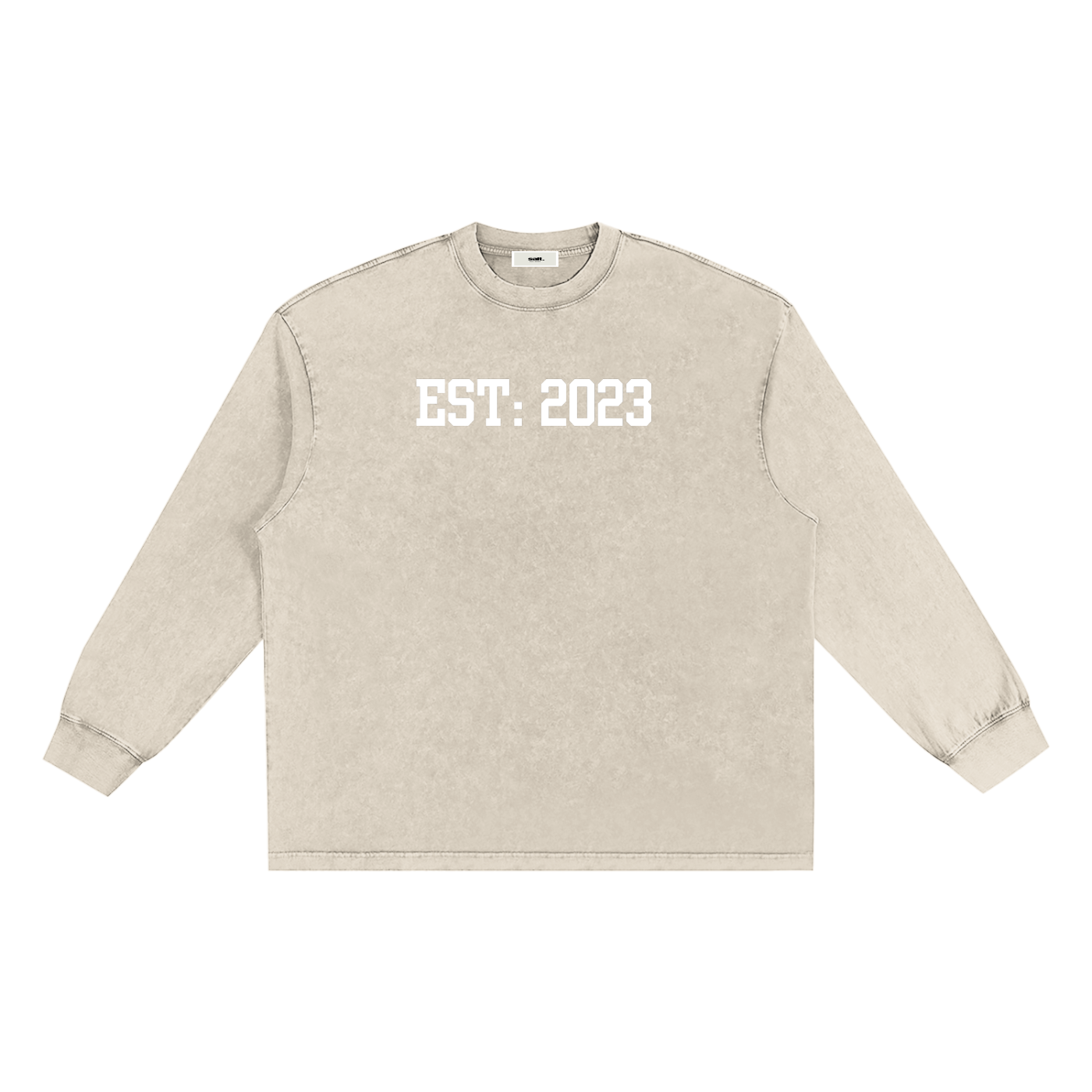 "due date" SK Stone-washed  T-Shirt