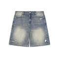 SK Faded Distressed Baggy Denim Jorts