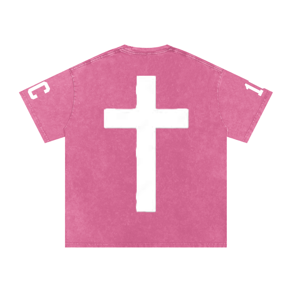 "glory to God" SK Stone-washed  T-Shirt