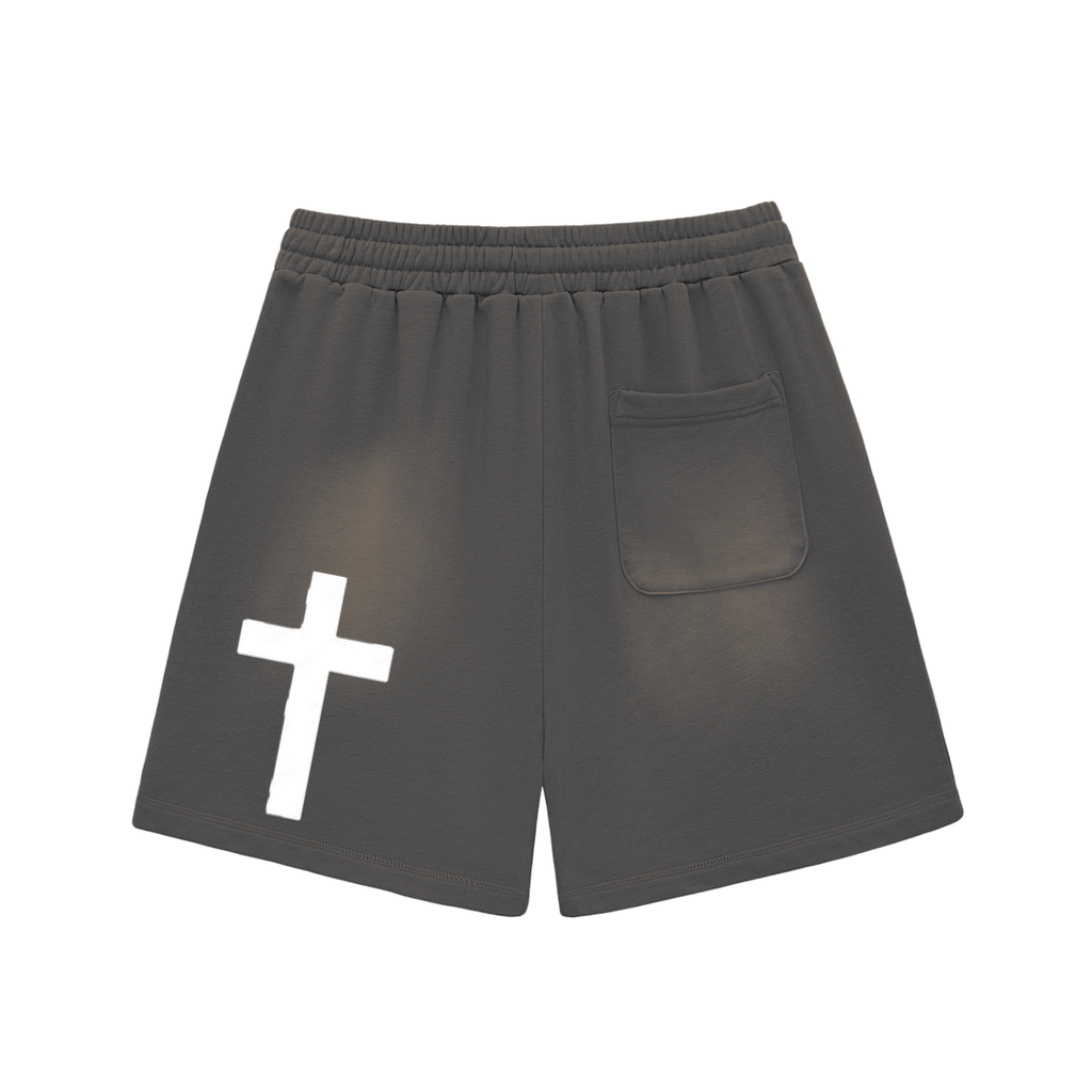 "Christ Alone" SK Sun-fade Shorts