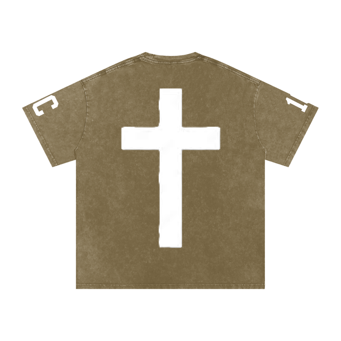 "glory to God" SK Stone-washed  T-Shirt