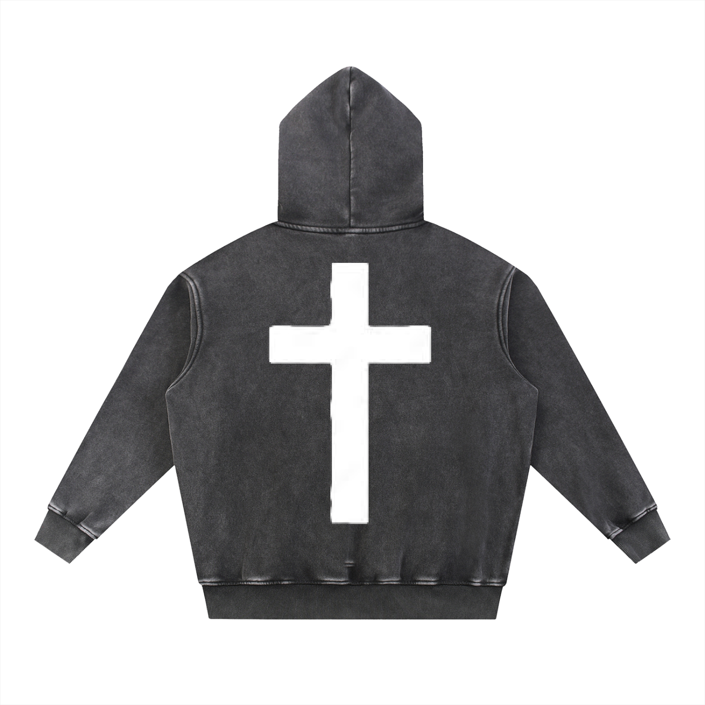 Salty Kingdom Stone-washed Oversize Hoodie