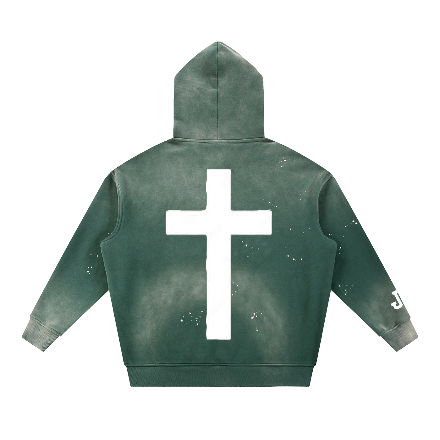 "Established" SK Vintage Frayed  Hoodie