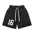 SK Stone-washed Kids' Shorts