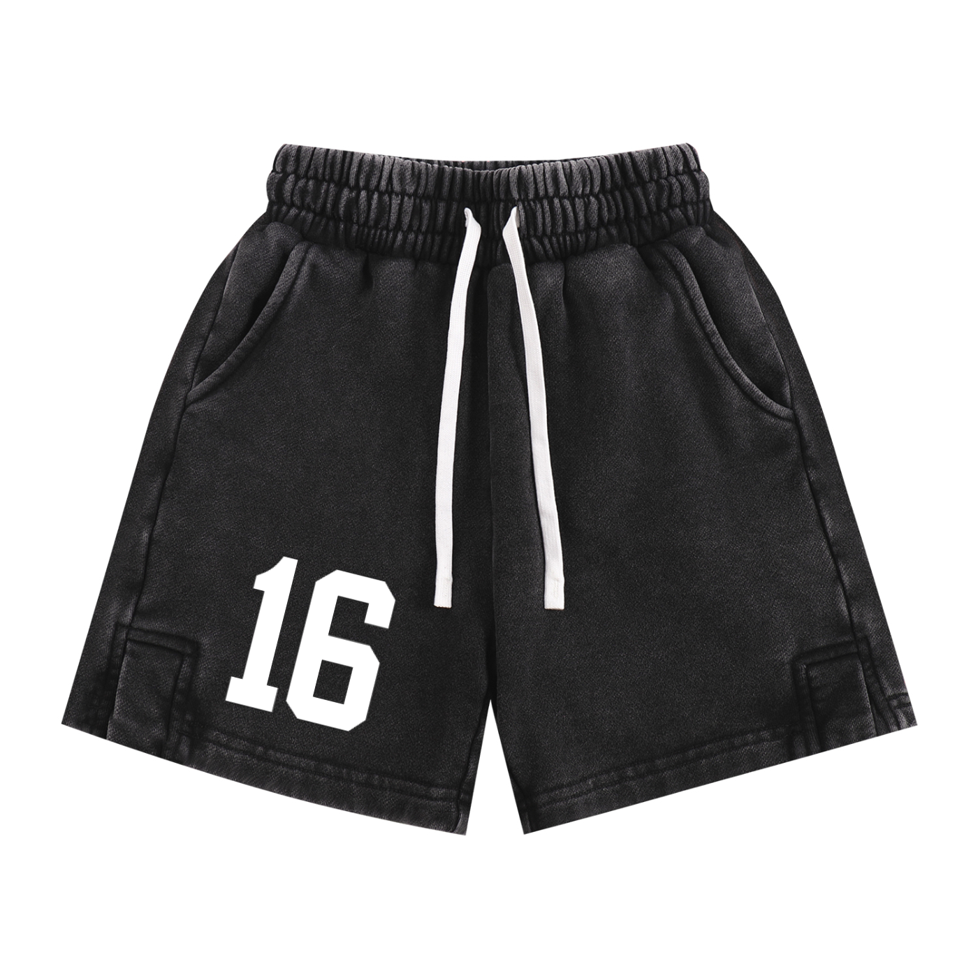SK Stone-washed Kids' Shorts